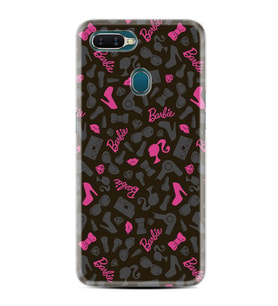 Oppo A5S A15 A16 A54 A55 A73 A74 Kılıf Desemli Silikon Barbie and Shoes 1413