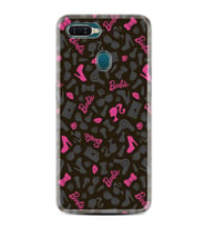 Oppo A5S A15 A16 A54 A55 A73 A74 Kılıf Desemli Silikon Barbie and Shoes 1413
