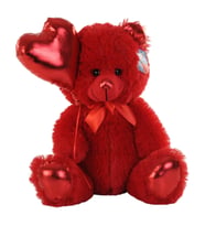 Peluş 40 Cm Parlak Balonlu Ayı