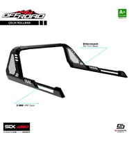 S-Dizayn SDX 4WD Off Road Ford Ranger 4 Çelik Roll Bar V1 2023 Üzeri