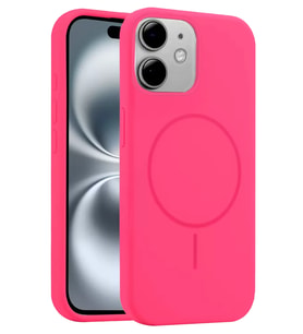iPhone 11 Kılıf Jully Magsafe Kapak - Pembe