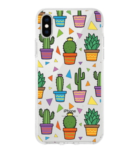 PrintiFy Apple  iPhone XS Max ile Uyumlu 1mm Slim Fit Water Color 4 Baskılı Şeffaf  Kılıf