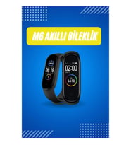 Mey İthalat® Akıllı Uyumlu Bileklik M6 Adımsayar Spor Modları Çağrı Görme Türkçe Menü