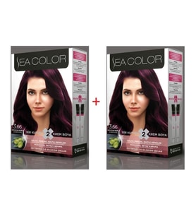 Sea Color 3.66 Patlıcan Moru 1 Kutuda 2 Boya