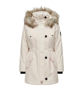 ONLY Kadın Kapüşonlu Kürklü Kışlık Parka - Iris