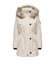ONLY Kadın Kapüşonlu Kürklü Kışlık Parka - Iris