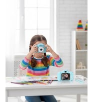 Mavi HD Taşınabilir Mini Kamera Video Kayıt ve Fotoğraf Çekim Özellikli