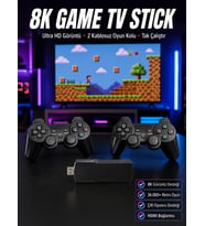 8K Ultra HD Game Box 36500 Oyunlu Game Stick Oyun Konsolu