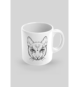 Kedi Baskılı Kupa Bardak
