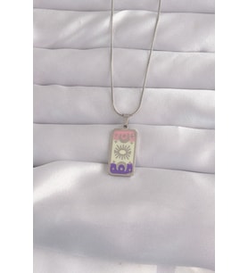 316L Çelik Gümüş Renk Karışık Mineli Ay Figür Tarot Kolye