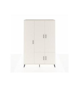 Hyperion Gardrop 7 Raflı 5 Kapaklı Tek Askılı 132x44x195 Aytaşı-Aytaşı