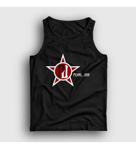 Presmono Unisex Siyah Logo Pearl Jam Atlet 74117tt