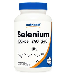Nutricost Selenium 100mcg, 240 Capsul..Abd Menşei.35.