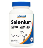 Nutricost Selenium 100mcg, 240 Capsul..Abd Menşei.35.