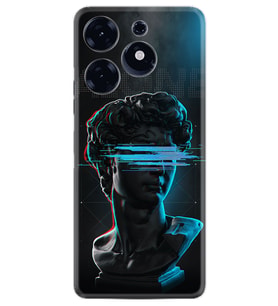 Tecno Spark 10 Pro Kılıf Silikon Desen Özel Seri Alone 1668