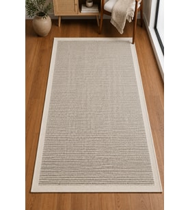 Sisal Serisi Bej Kaymaz Tabanlı Yıkanabilir Hasır Dokuma Halı 4602 Sultan Halı