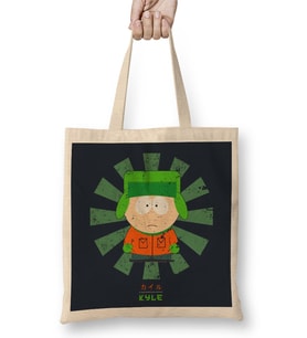 South Park Kyle Retro Japanese Bez Çanta Uzun Saplı