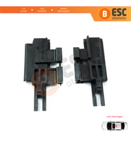 BMW 5 E39 1996-2003 X5 E53 2000-2006 811694522 811694523 İçin Sağ Sol Taraf Sunroof Ray Klips Ayağı