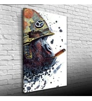Maymun Asker Kanvas Tablo 50 x 70
