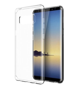 Samsung Galaxy Note 8 Ultra İnce Silikon Kılıf Şeffaf