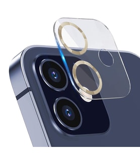 BİNANO IPHONE 12 3D PRO RETRO GOLD CAMERA KORUYUCU