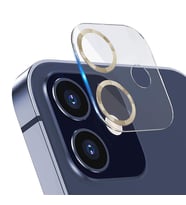 BİNANO IPHONE 12 3D PRO RETRO GOLD CAMERA KORUYUCU