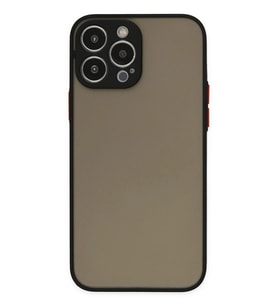 Durukar® iPhone 14 Pro Kılıf Montreal Silikon Kapak - Siyah