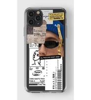 Iphone 11 Pro Max Uyumlu Baskılı Yumuşak Silikon Şeffaf Telefon Kılıfı