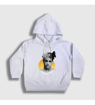 Presmono Unisex Çocuk Beyaz Sun XXXTentacion Kapüşonlu Sweatshirt 48951tt (Beyaz)