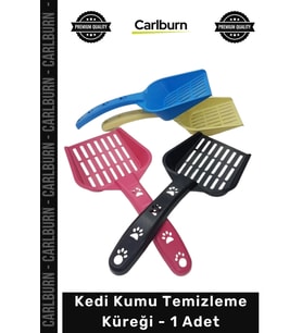 Özel Üretim Dayanıklı Geniş Delikli Topaklanan Kum Uyumlu Renkli Sağlam Kedi Kumu Temizleme Küreği