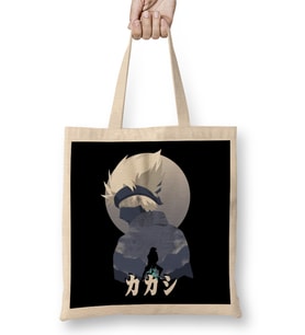 Kakashi Hatake Naruto Anime Bez Çanta Uzun Saplı