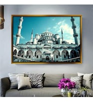 Altın Çerçeveli dekoratif tablo a1611 (Gold)