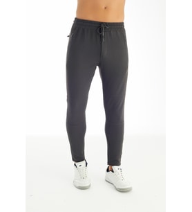 Crozwise 2192-06 Antrasit_Yeşil Ottoman Dar Paça Erkek Spor Pantolon
