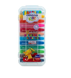 PENSAN KİDZ 12 RENK PASTEL BOYA