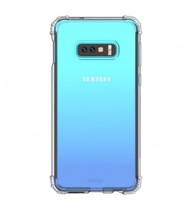 Blogy Galaxy S10e ile Uyumlu Crystal Fit Kılıf Crystal Clear