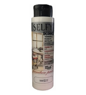 Rich Selfy Decor Vernikli Boya 500 cc 5800 BEYAZ 