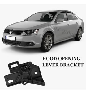 JETTA 2011-2014 MODEL ARASI UYUMLU MOTOR KAPUTU İÇ AÇMA KOLU ALT BRAKETİ