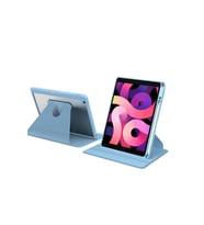 Apple iPad 10.2 2021 (9.Nesil) 360° Dönebilen Standlı Nayn Kılıf (Mavi)