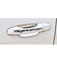 Megane 1 Sport Kapı Kolu ve Jant sticker seti 8 adet yazı 400