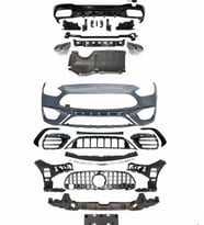 Mercedes C63 Amg Body Kit (Ön Tampon Difüzör) W206 2021 Sonrası Uyumlu