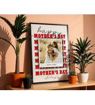 Stüdyo 14 Kişiye Özel Anneler Günü Hediyesi Mother's Day Çerçeveli Tablo - Anneye Hediye - Anneler Günü Hediyesi - (Siyah)