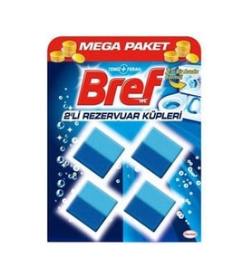 Bref 2 Lİ. Rezervuar KÜplerİ 4X50 Gr Hijyen Mavi