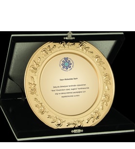 ODAK KUPA - Tabak Plaketler - UK-013 A - 20 cm