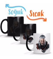 The Witcher Geralt Of Rivia Sihirli Kupa Bardak Porselen