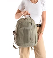 Ultra Hafif Orta Boy Sırt Çantası Çok Cepli Vizon (Model: 571-3P)