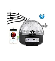 Bluetooth Sd Aux Usb Led Disko Lamba Topu Speaker GO-53-vice 00857