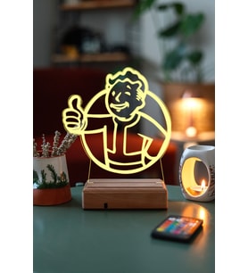 Fallout 16 Renk Kumandalı 3D Gece Lambası