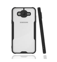 Samsung Galaxy J7 Kılıf Platin Silikon - Siyah