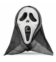 Northcity Kapşonlu Çığlık Maskesi - Scream Film ile Uyumlu Hayalet Maskesi 33x21 Cm