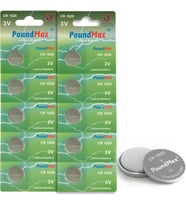 Lexroo 10 x 1620 CR1620 DL1620 3V Lityum Madeni Para Pilleri